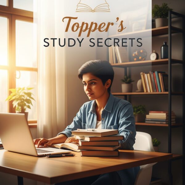 Topper’s Study Secrets – Smart Strategies to Study Less, Learn More & Score High